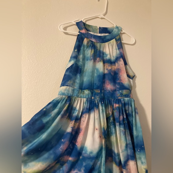 Modcloth Watercolor Galaxy Dress - Picture 3 of 7
